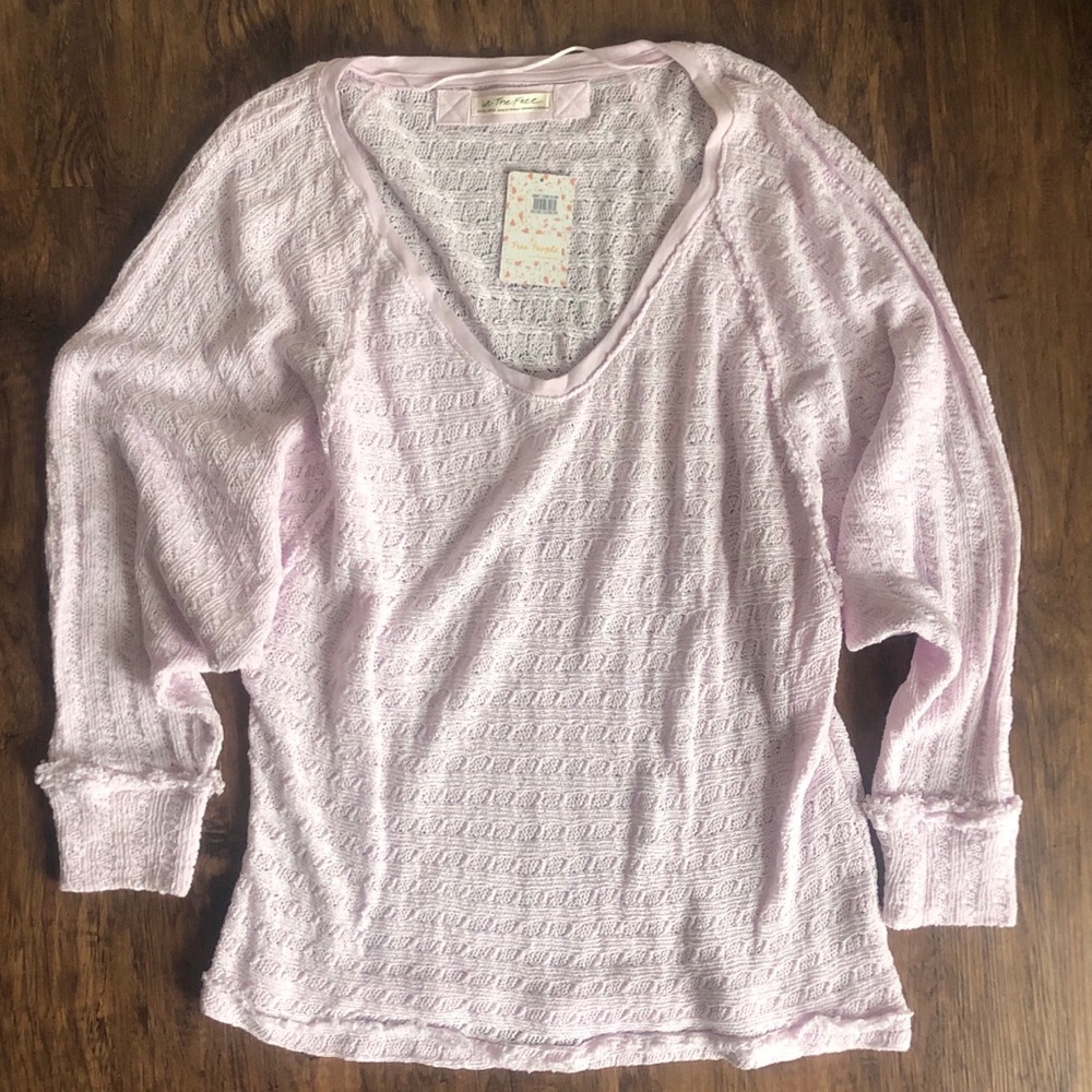 BRAND NEW Free People Thien’s Hacci Top (Sweater)